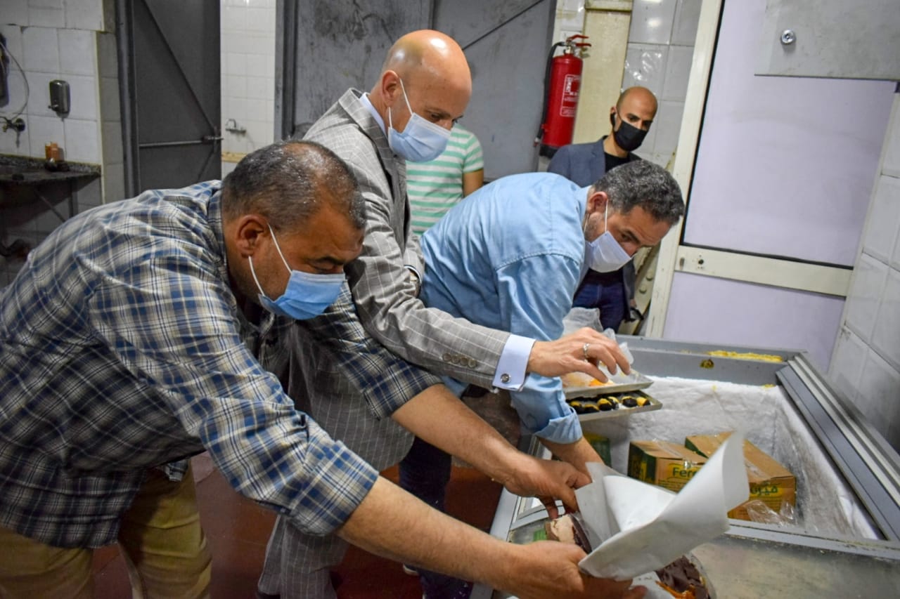 حملة على المنشآت الغذائية في العاشر من رمضان 01