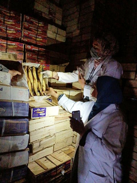 حملات تفتيشية على الأسواق بالشرقية 1