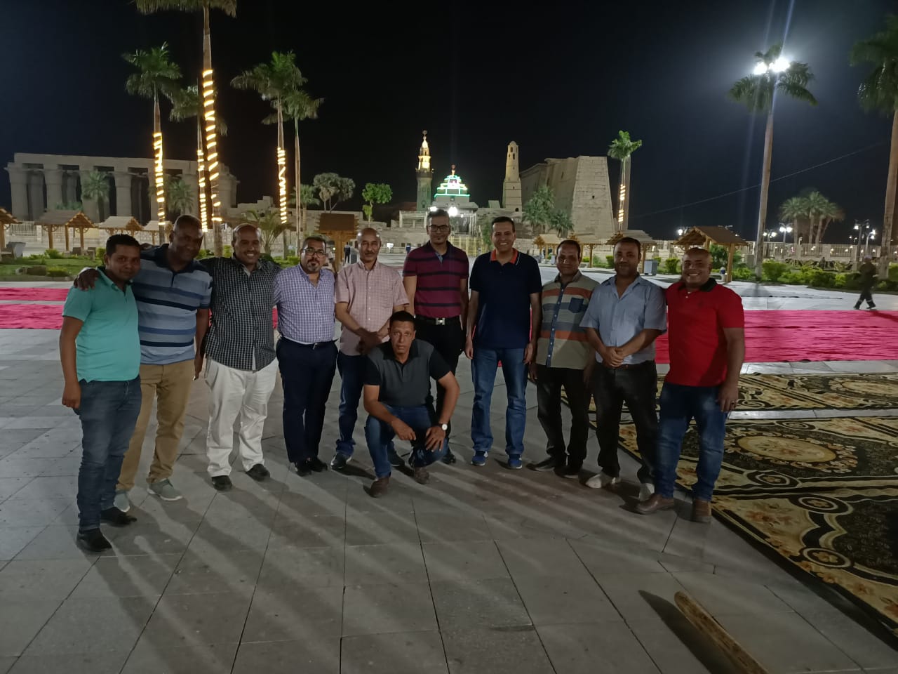 ساحة ابوالحجاج بالأقصر 