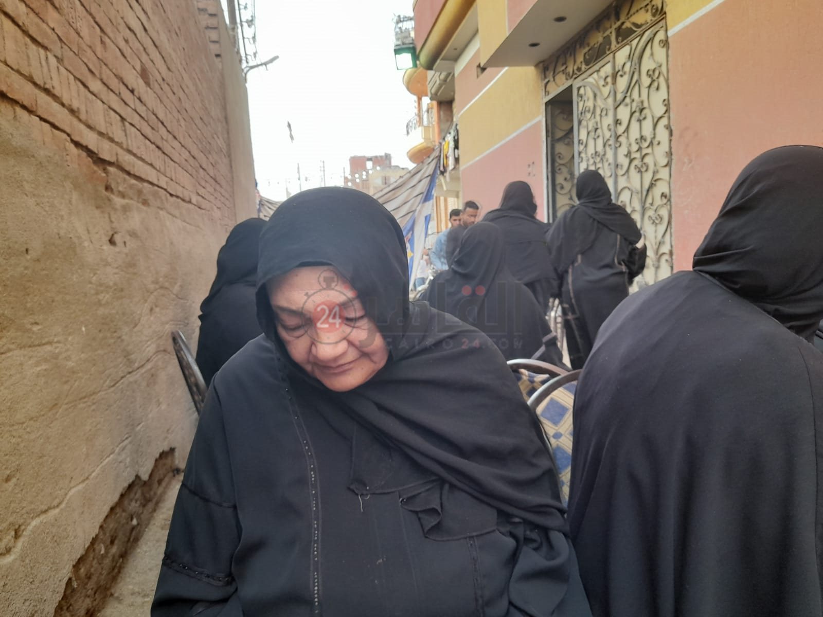 عزاء شهيد الشهامة بالشرقية