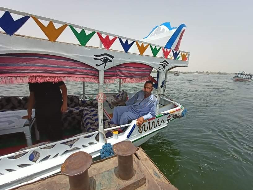 المراكب النيلية في عيد الفطر