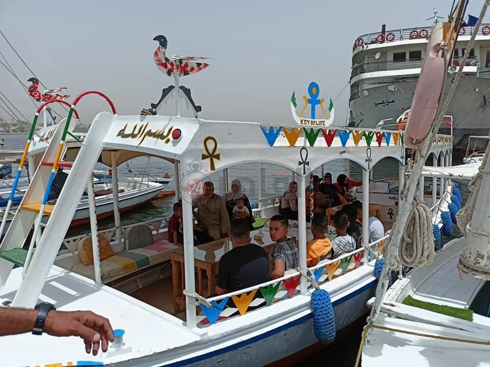 المراكب النيلية في عيد الفطر