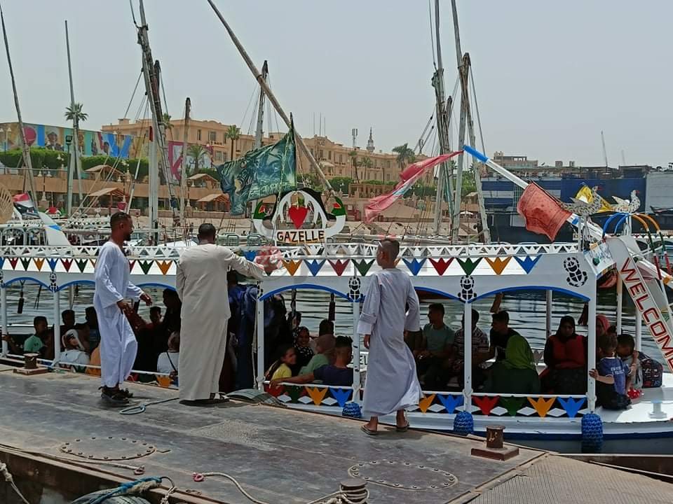 المراكب النيلية في عيد الفطر