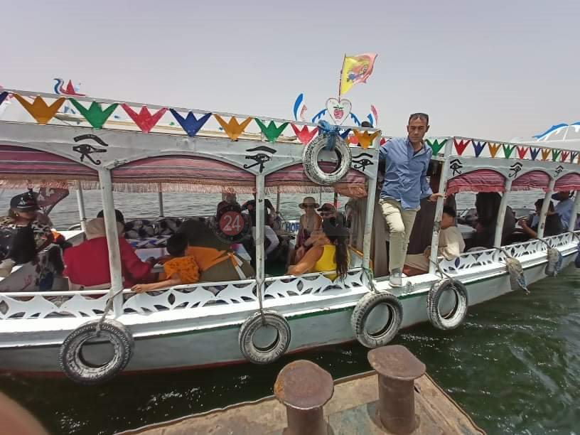 المراكب النيلية في عيد الفطر