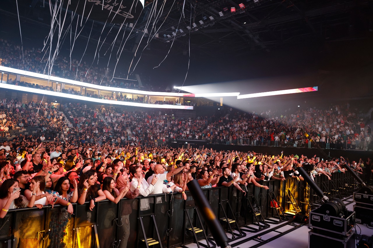 حفل عمرو دياب في الاتحاد أرينا (9)