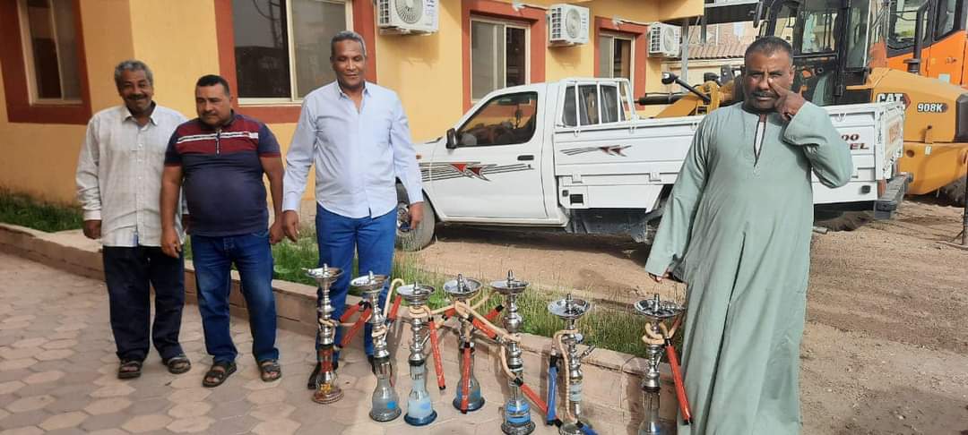 ضبط مقهى مخالف بالأقصر