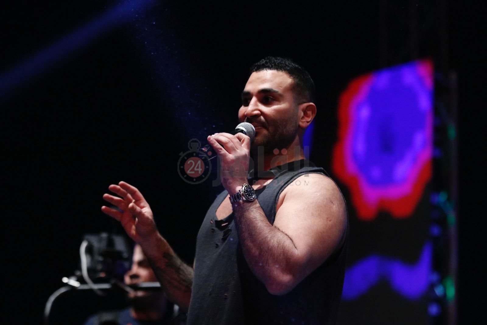 حفل أحمد سعد في مدينة نصر (2)