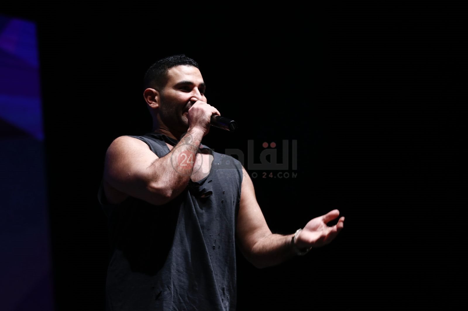 حفل أحمد سعد في مدينة نصر (4)