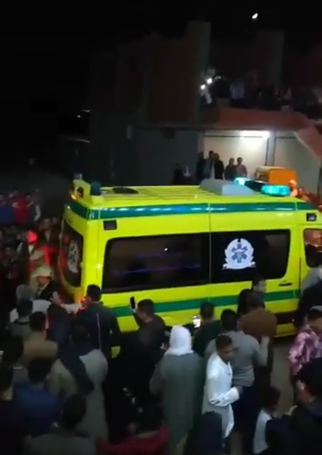 تشييع جنازة أحد شهداء سيناء في مسقط رأسه