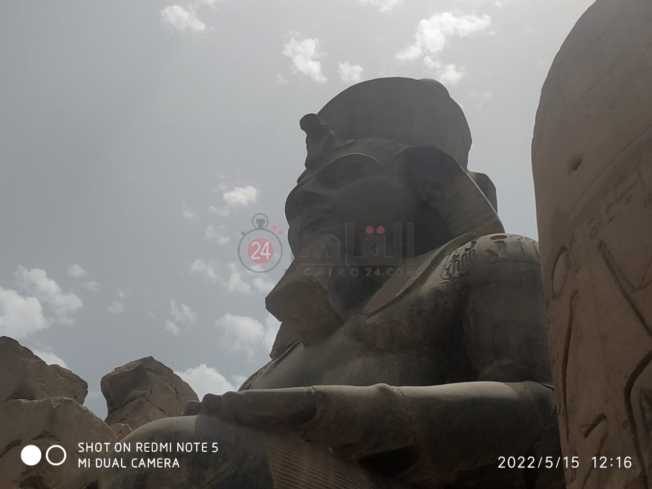 تمثال رمسيس الثاني 
