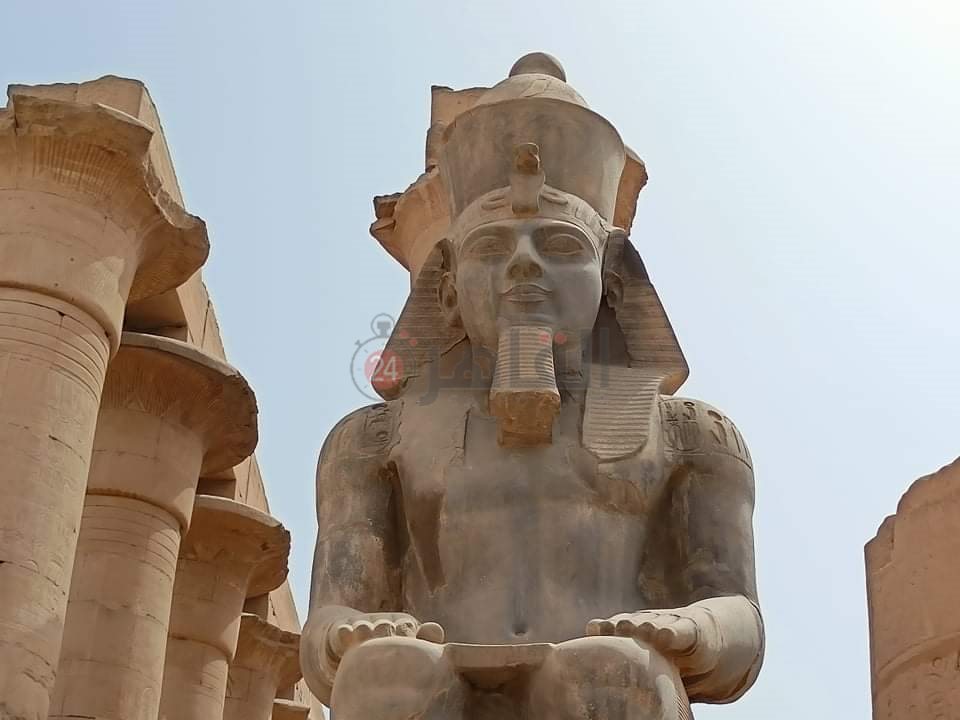 تمثال رمسيس الثاني بالأقصر