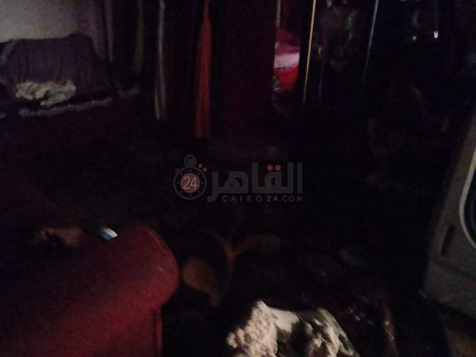 حريق شقة الأقصر