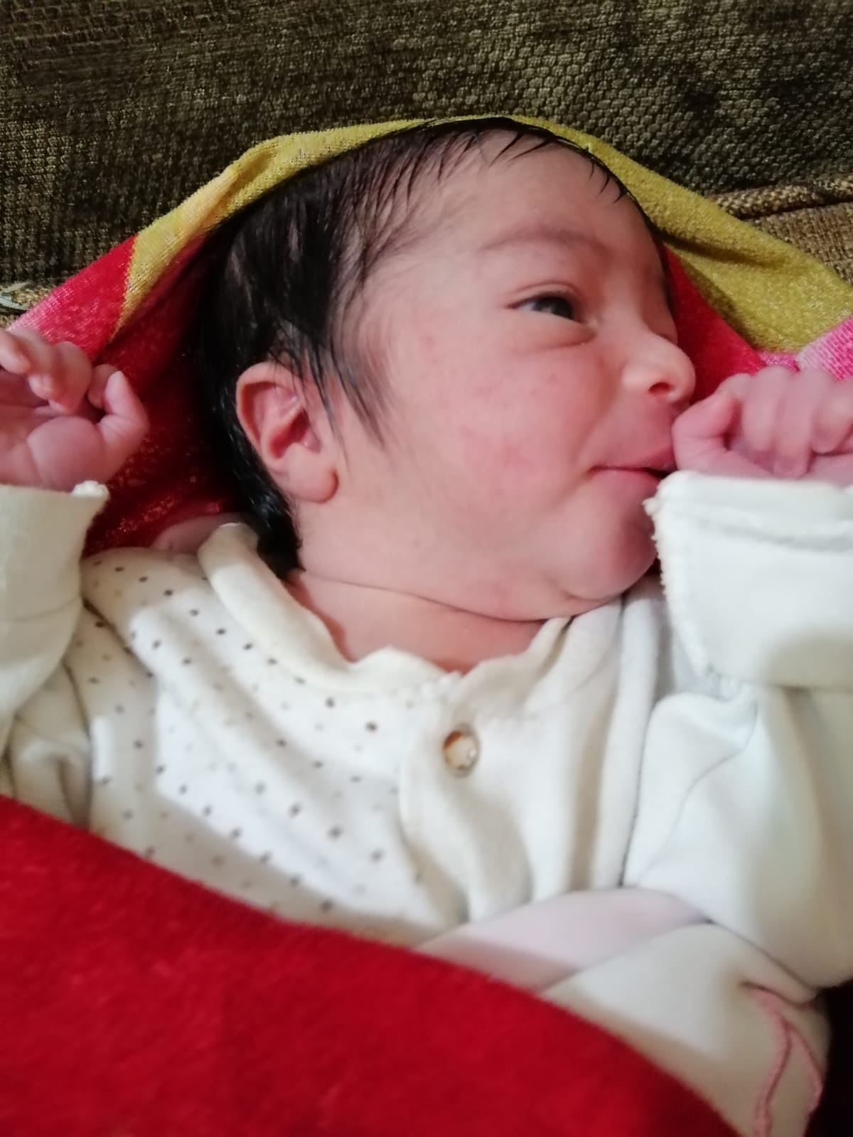 الطفلة الرضيعة المعثور عليها