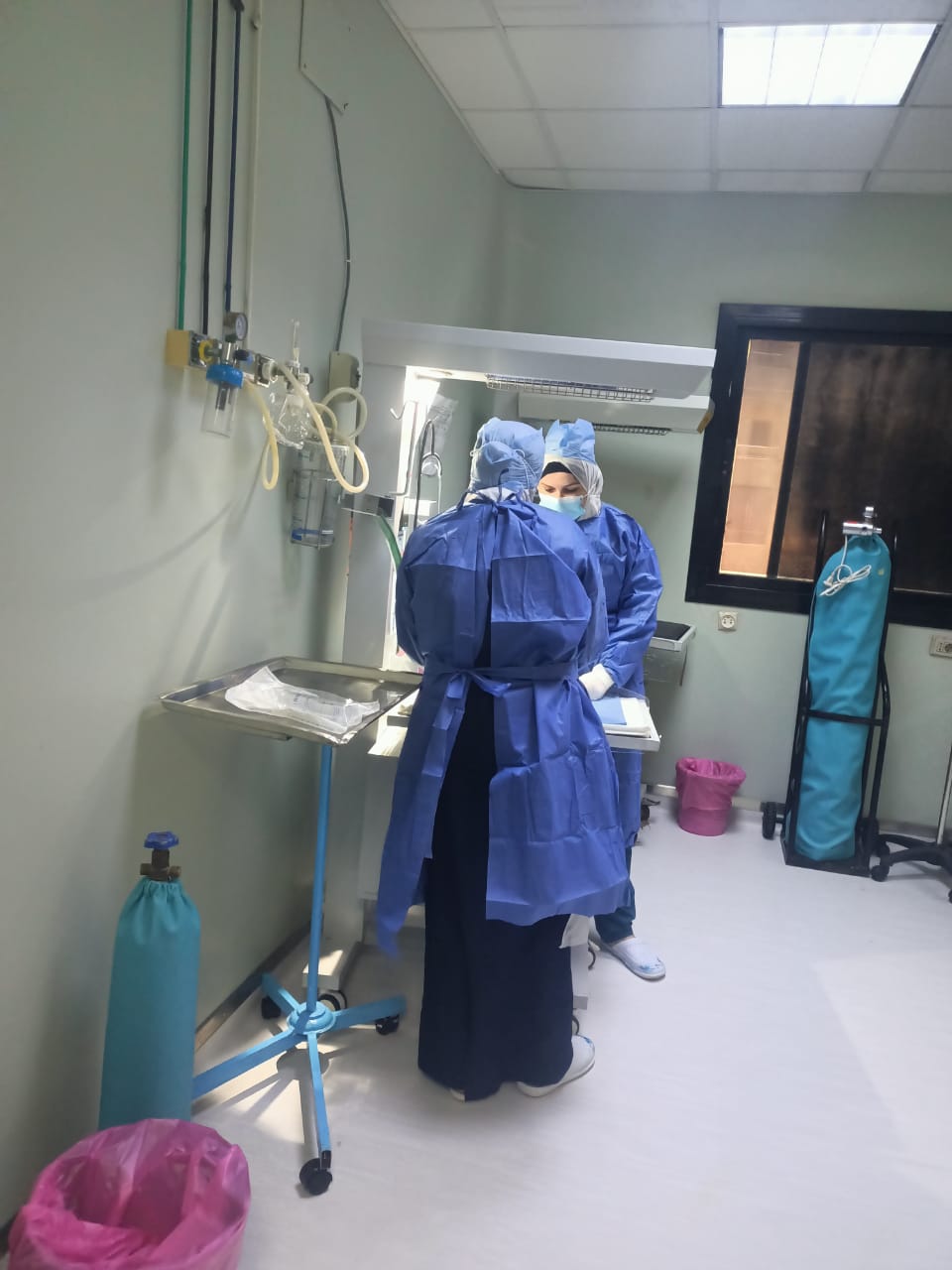 مصابة بالفشل الكلوي تُنجب في مستشفى ديرب نجم 1