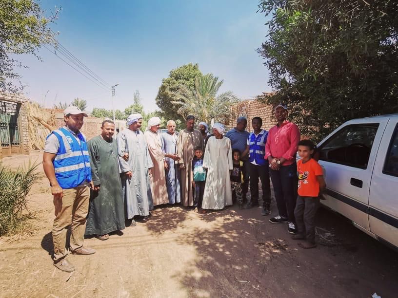 السيسي يوجه بالدعم العاجل لمواطن بأسوان تعرض منزله لحريق