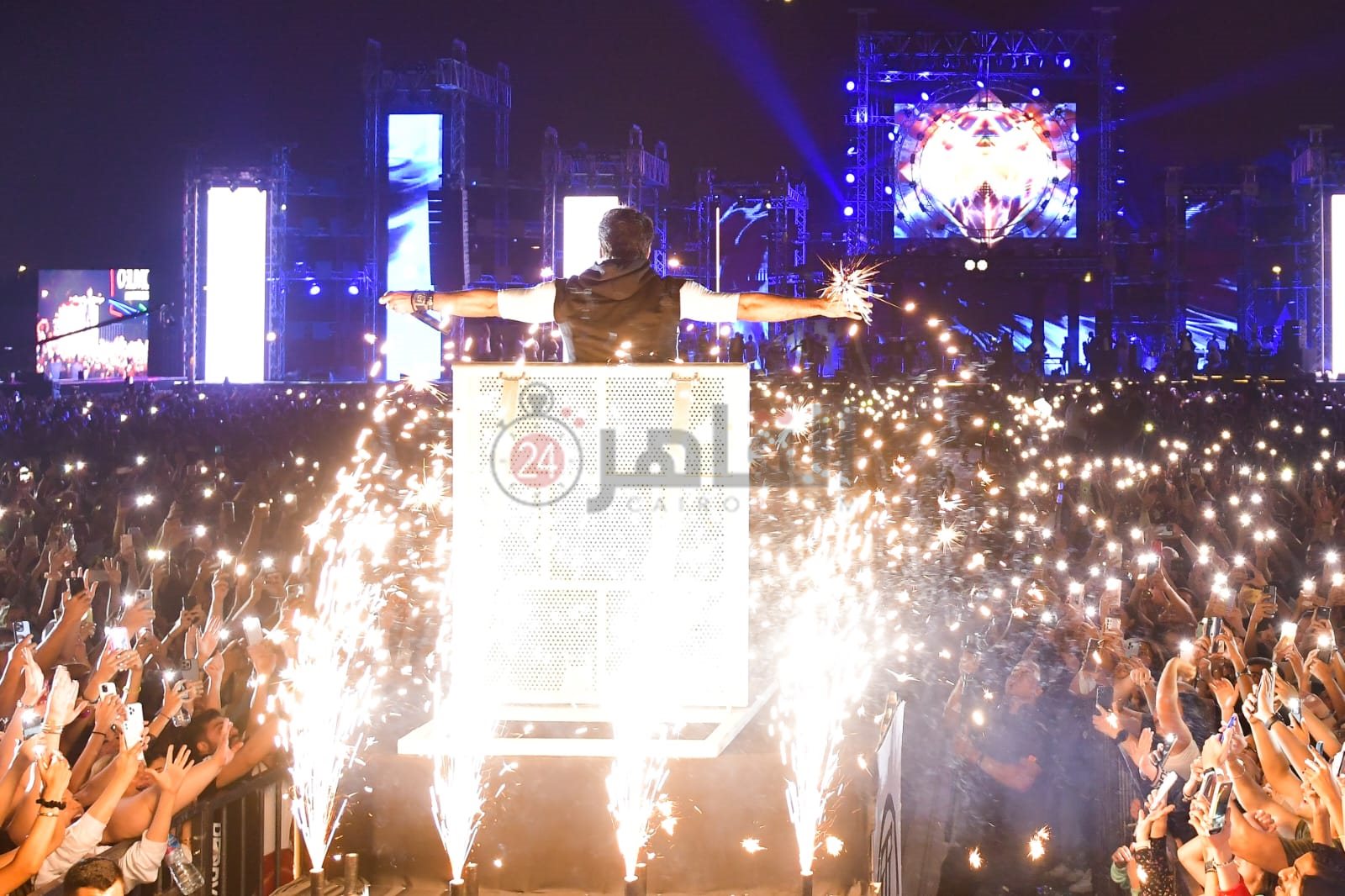 حفل تامر حسني (4)