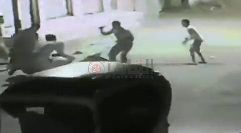 شخصين يعتديان على شاب بـ كلب وسيف في الشرقية 02