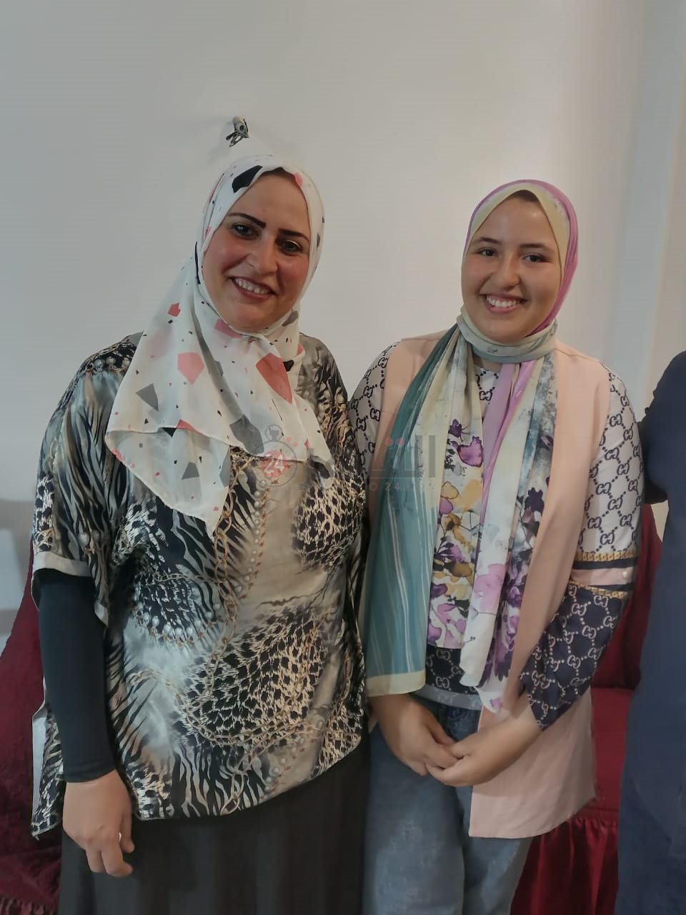 ملك ووالدتها