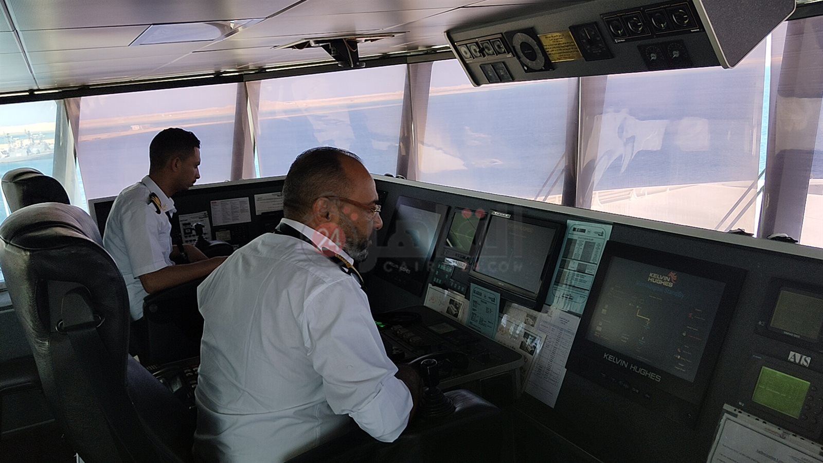 العبارة الرياض تغادر ميناء سفاجا البحري