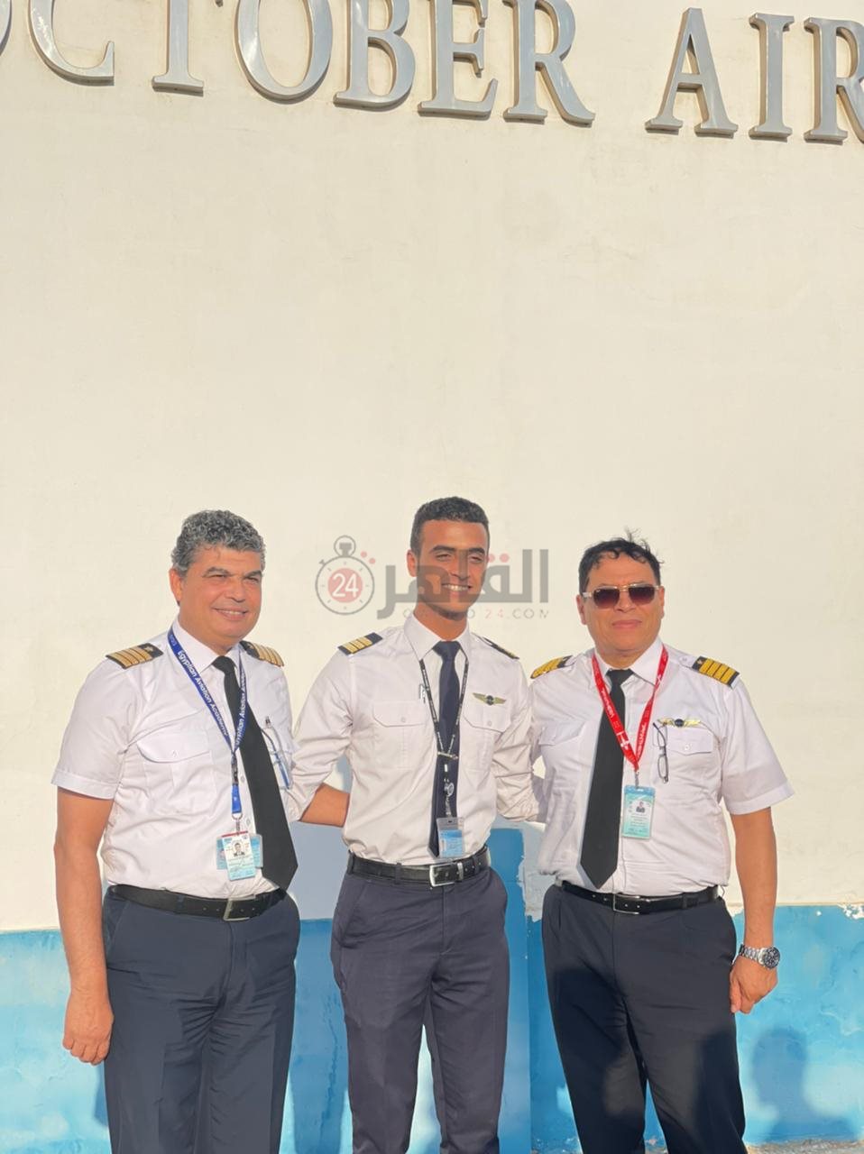 تخرج حفيد شيخ الأزهر من أكاديمية الطيران