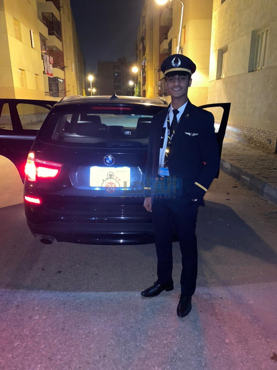 تخرج حفيد شيخ الأزهر من أكاديمية الطيران