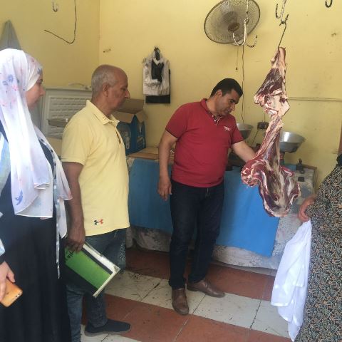 حملات بيطرية تفتيشية على الأسواق بالشرقية 03