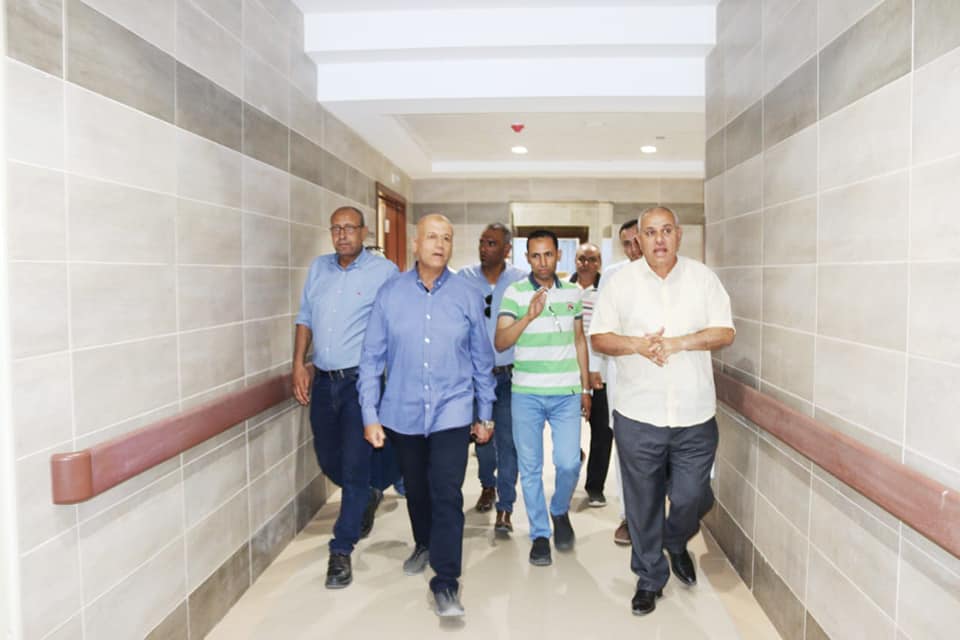 جولة تفقدية داخل مستشفى العاشر من رمضان الجامعي 03