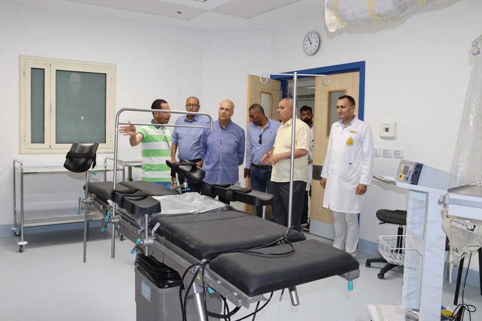 جولة تفقدية داخل مستشفى العاشر من رمضان الجامعي 06
