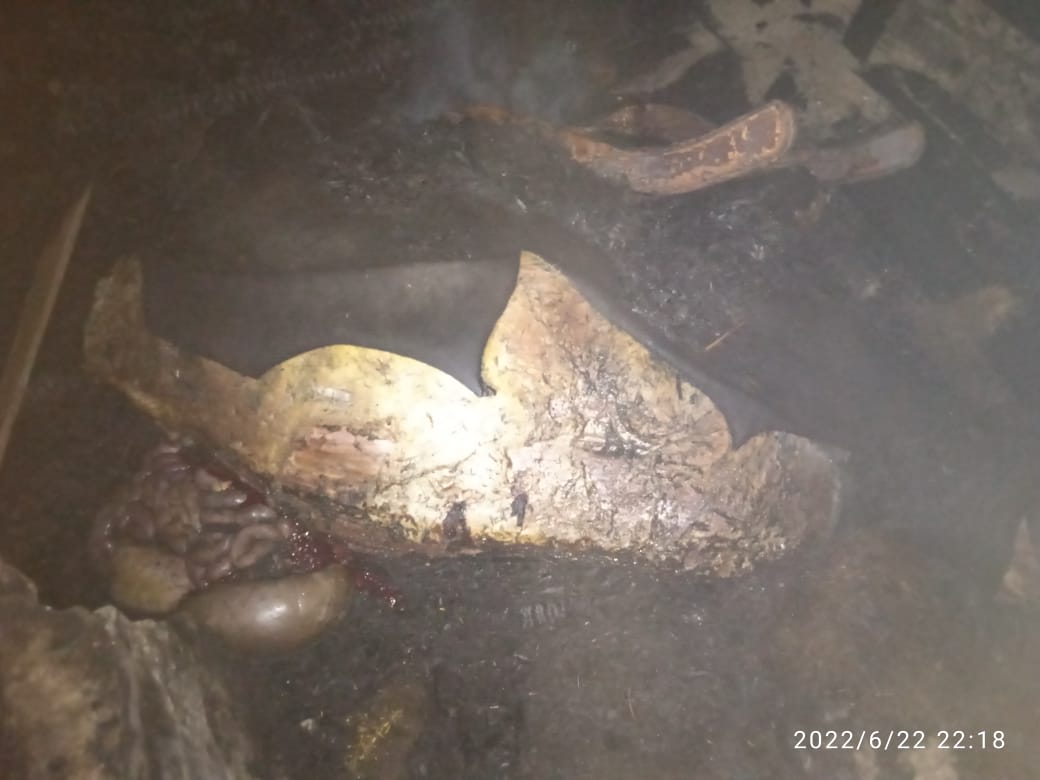 نشوب حريق هائل بمنزل بأسيوط