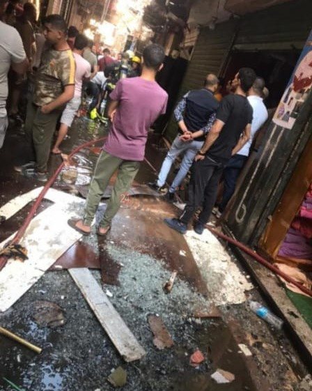 حريق الموسكي