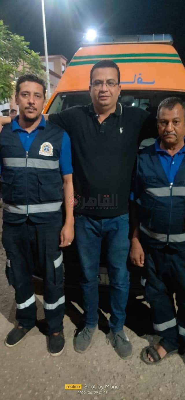 قائدا الإسعاف بالأقصر 