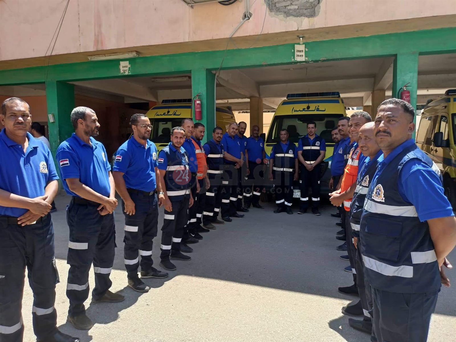 ممر شرفي لسائق والمسعف بالأقصر 