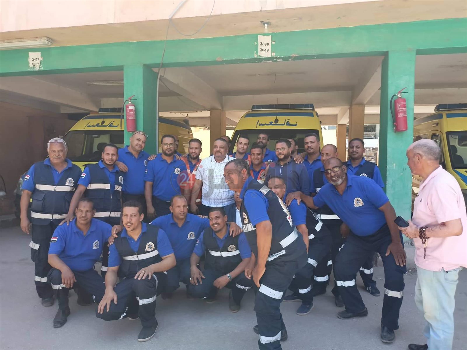 رجال إسعاف الأقصر 