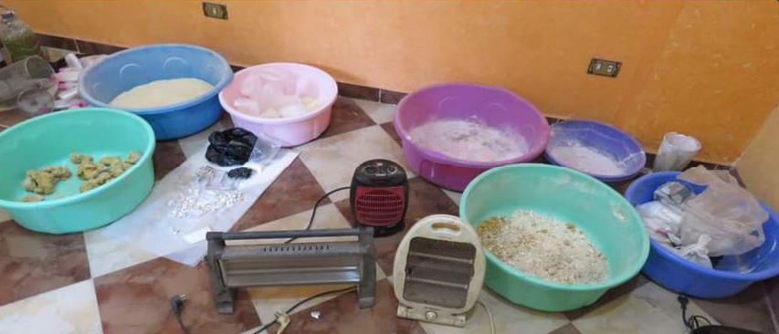 جانب من المضبوطات 04