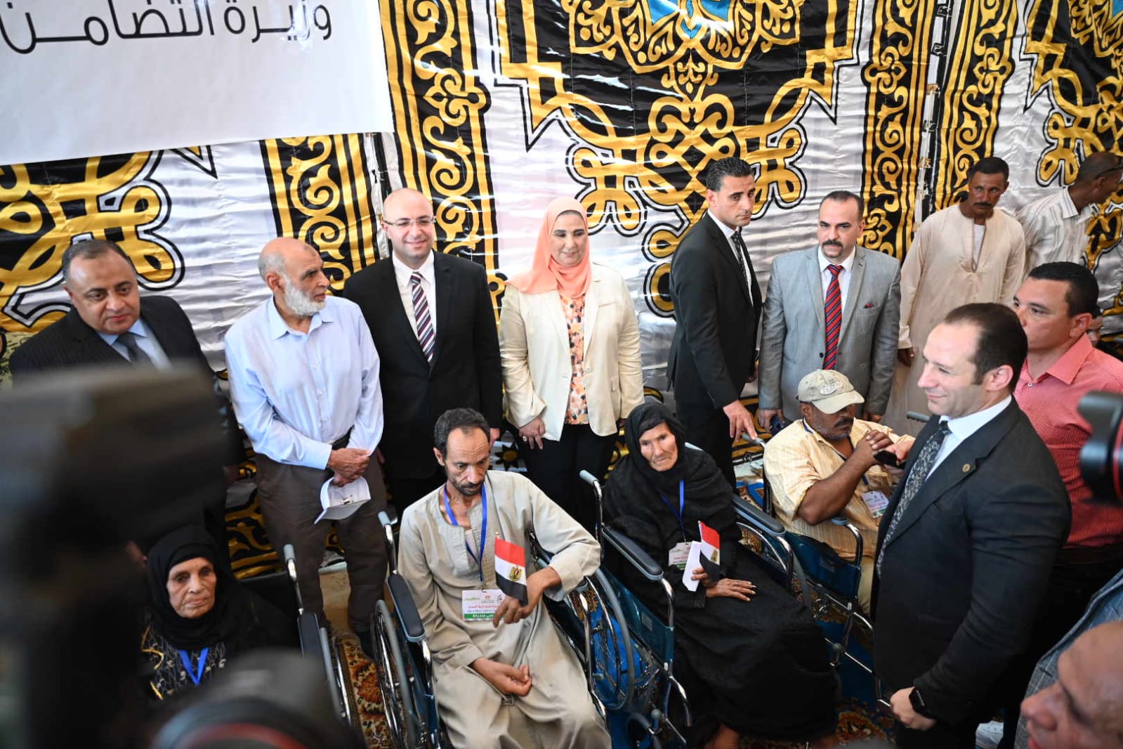 فعاليات زيارة وزيرة التضامن لمحافظة بني سويف 