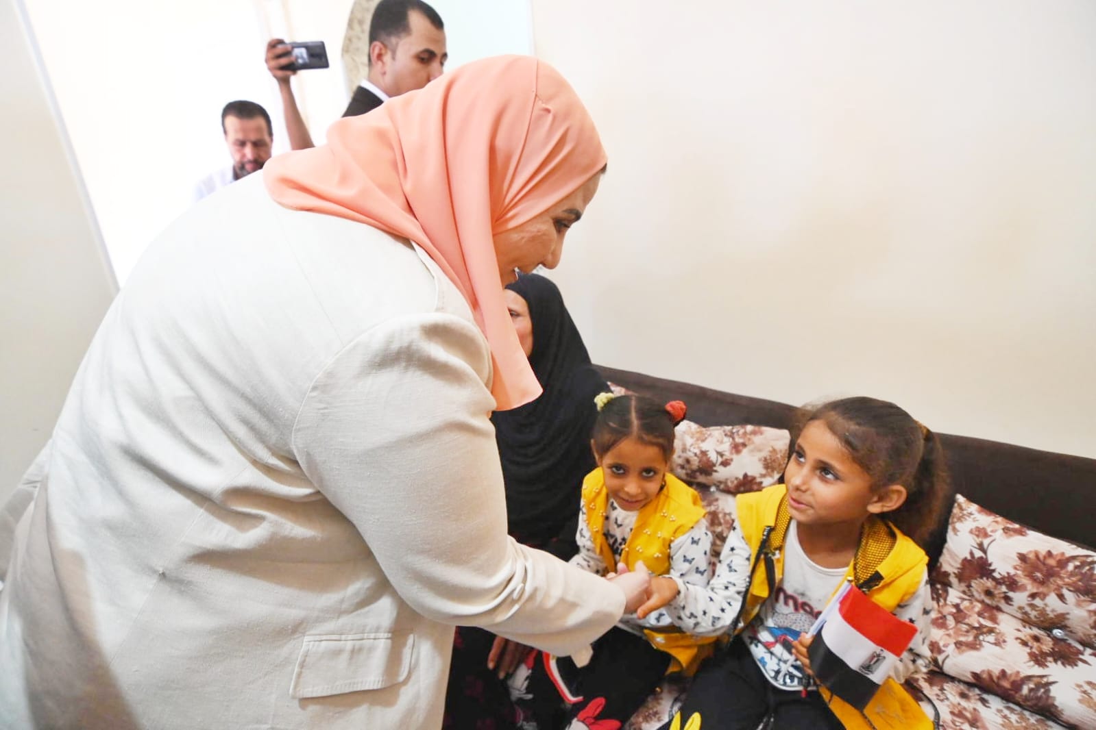 فعاليات زيارة وزيرة التضامن لمحافظة بني سويف 