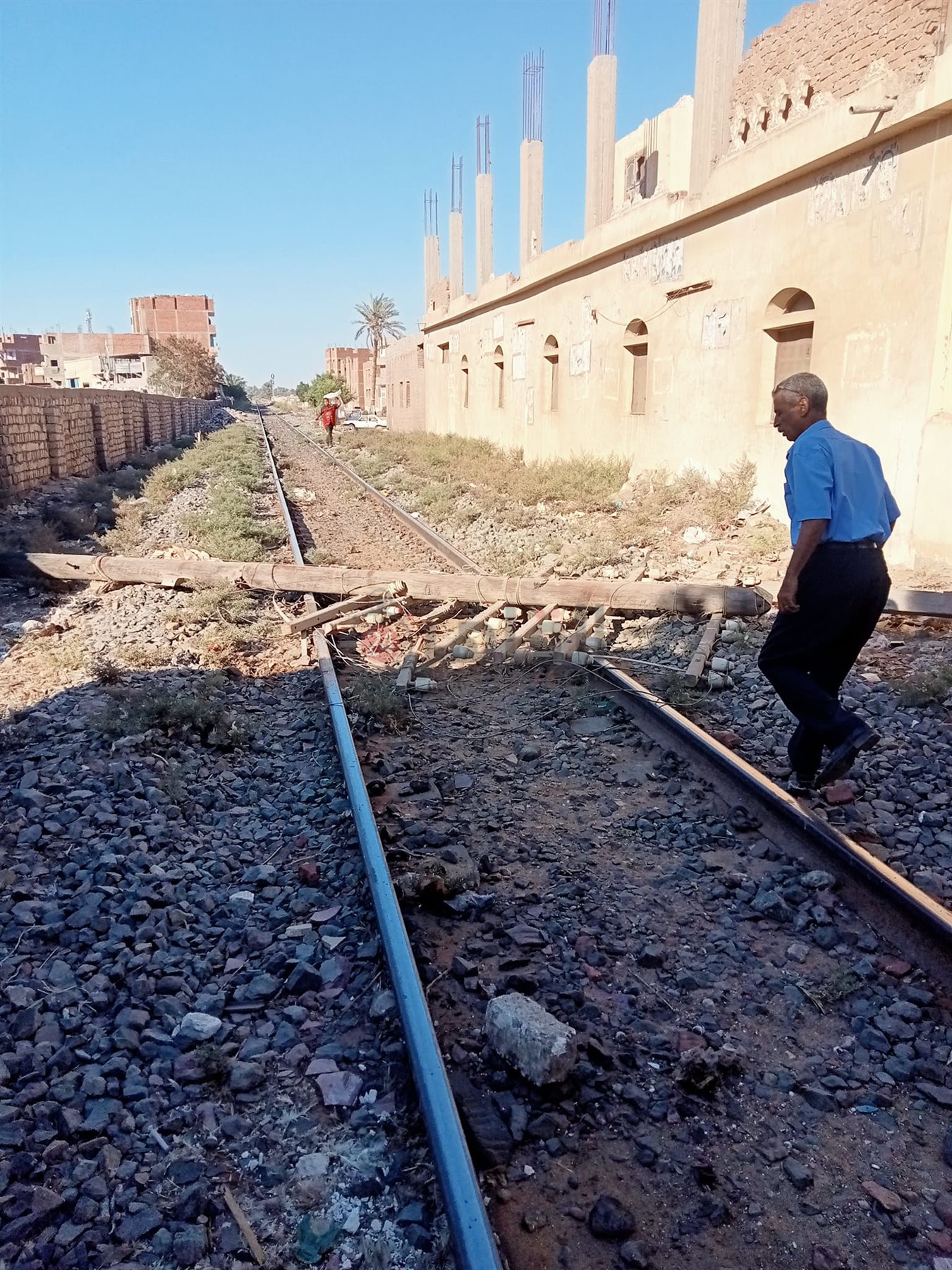 جانب من الحادث 