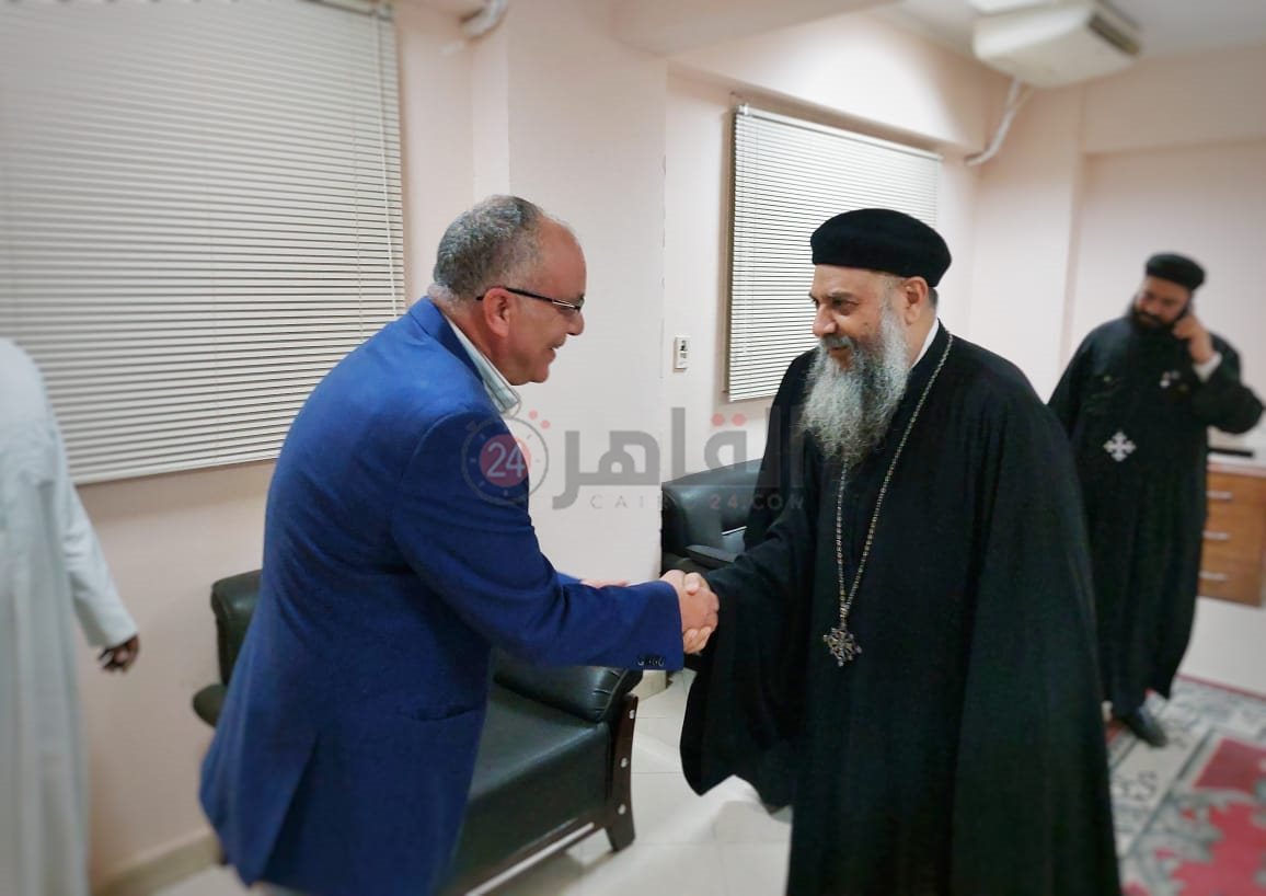 زيارة وفد الكنسية