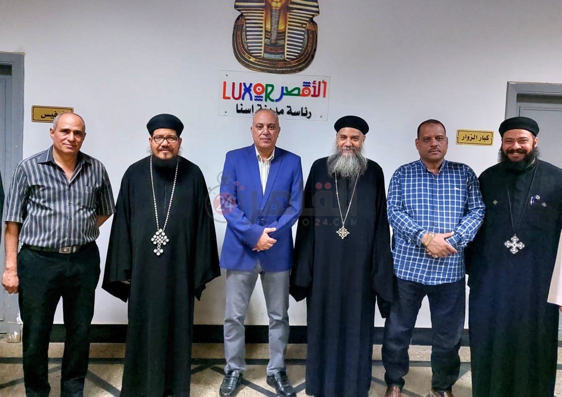 زيارة وفد الكنسية