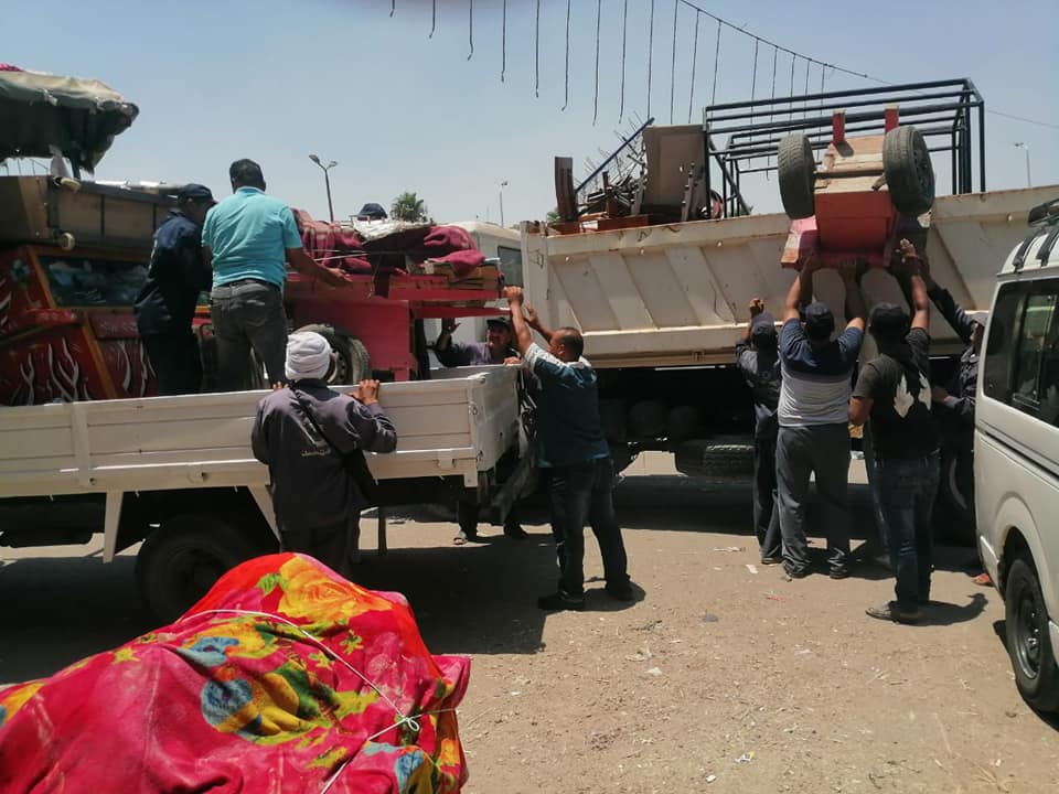 غلق وتشميع وإزالة مخالفات بالعاشر من رمضان 03