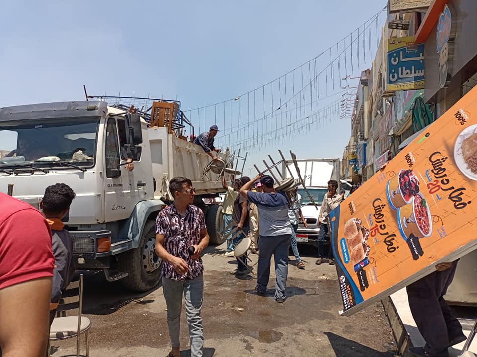 غلق وتشميع وإزالة مخالفات بالعاشر من رمضان 013