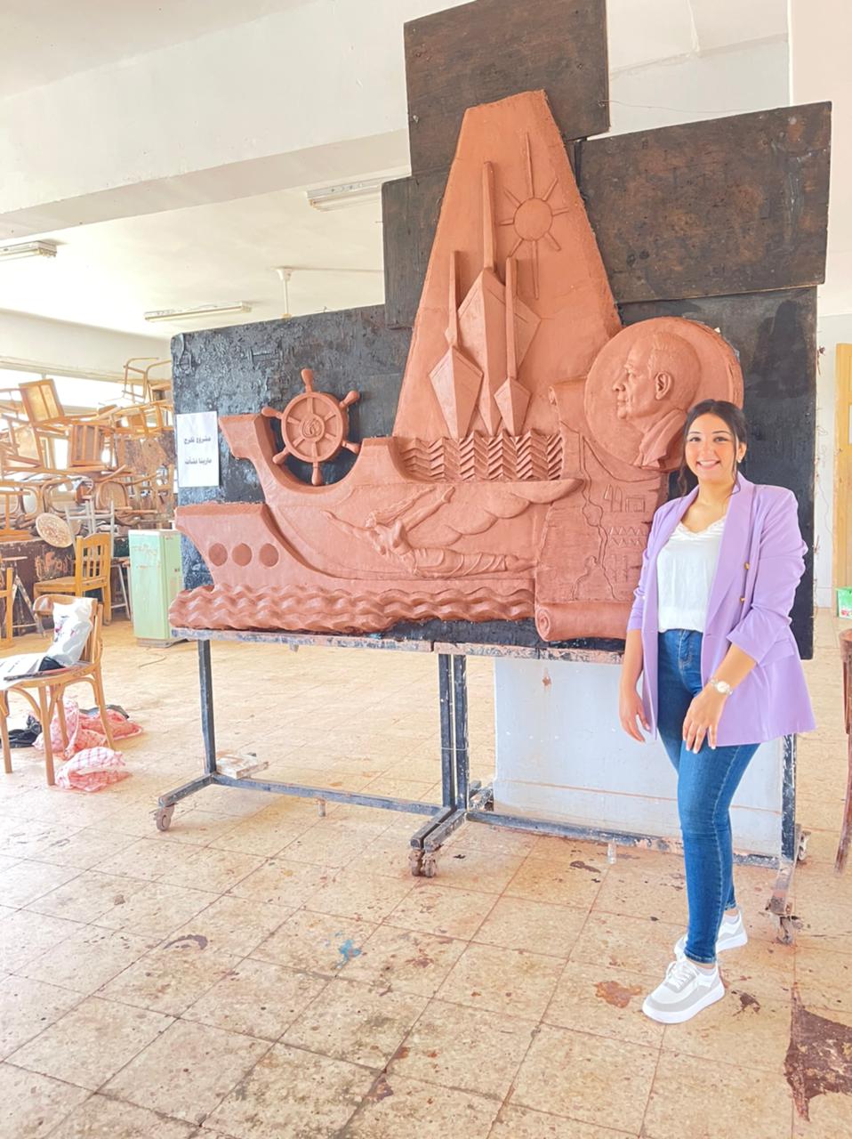 مشروع تخرج طلاب فنون جميلة المنيا