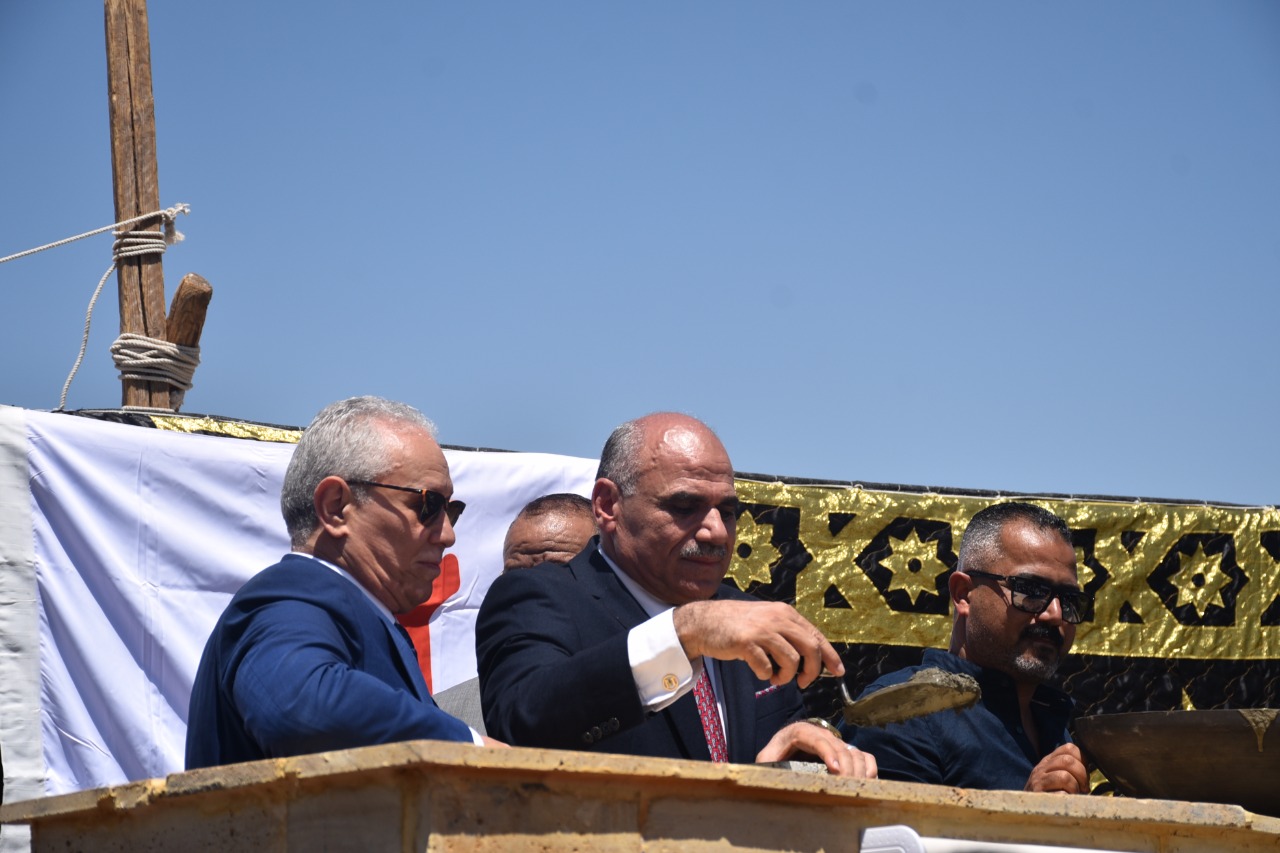 وضع حجر الأساس لإنشاء جامعة الأقصر والمستشفى الجامعي