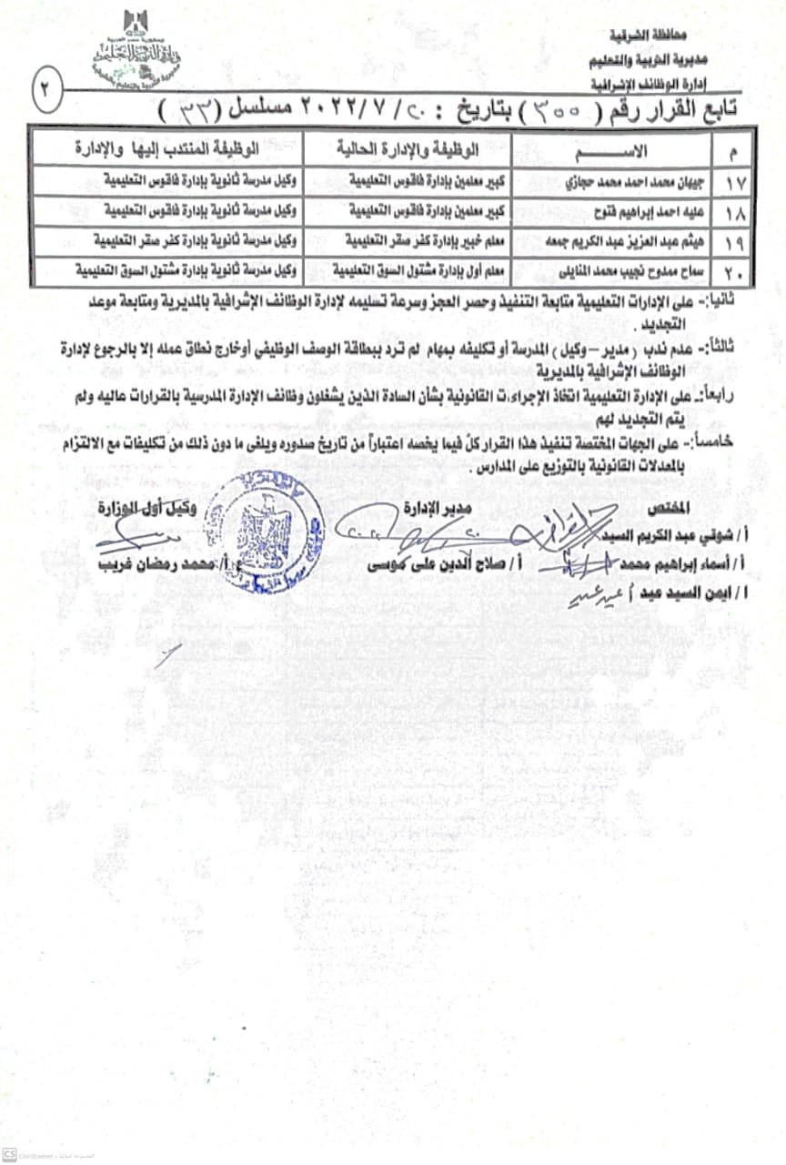 نتيجة المسابقة 019