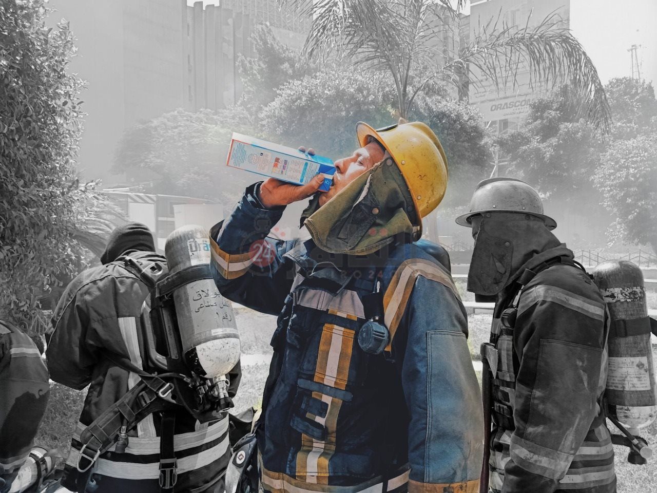 حريق رمسيس هيلتون