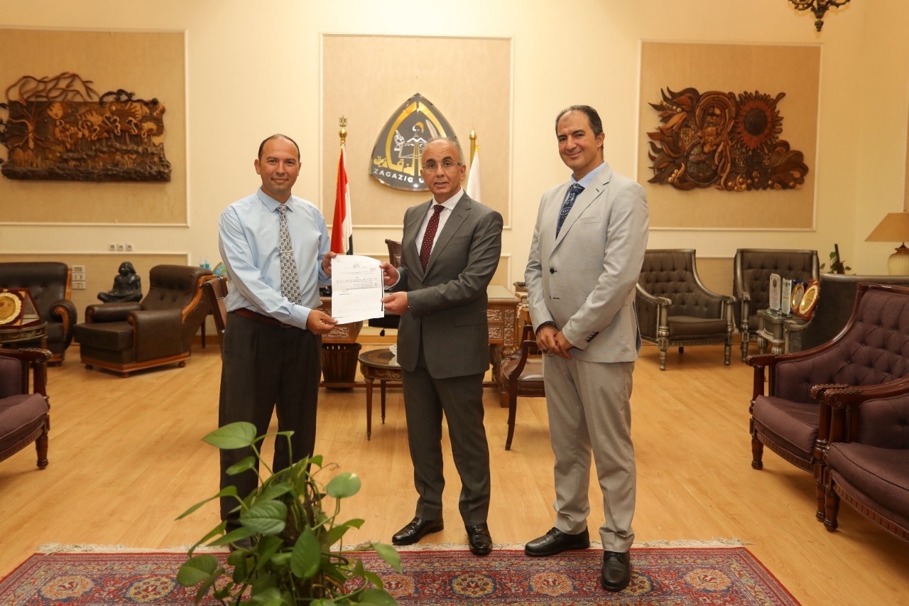 تعيين وكلاء جدد لكلية التكنولوجيا والتنمية جامعة الزقازيق 01