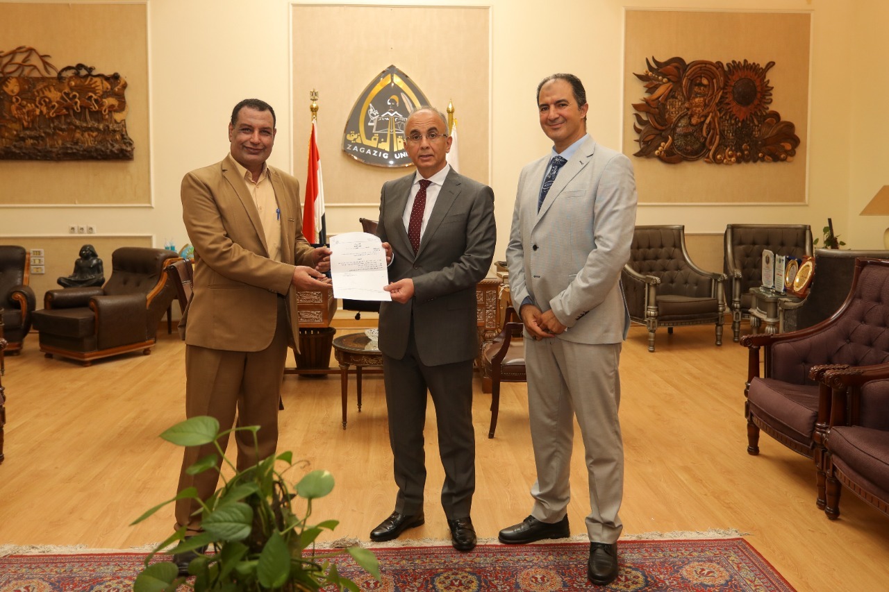تعيين وكلاء جدد لكلية التكنولوجيا والتنمية جامعة الزقازيق 04