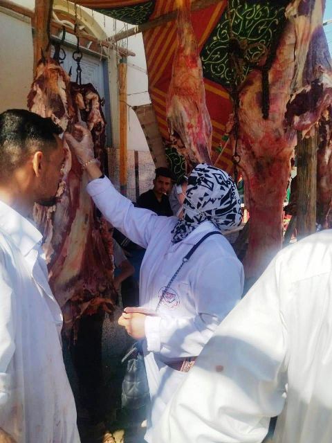 حملة على أسواق اللحوم بالشرقية 01