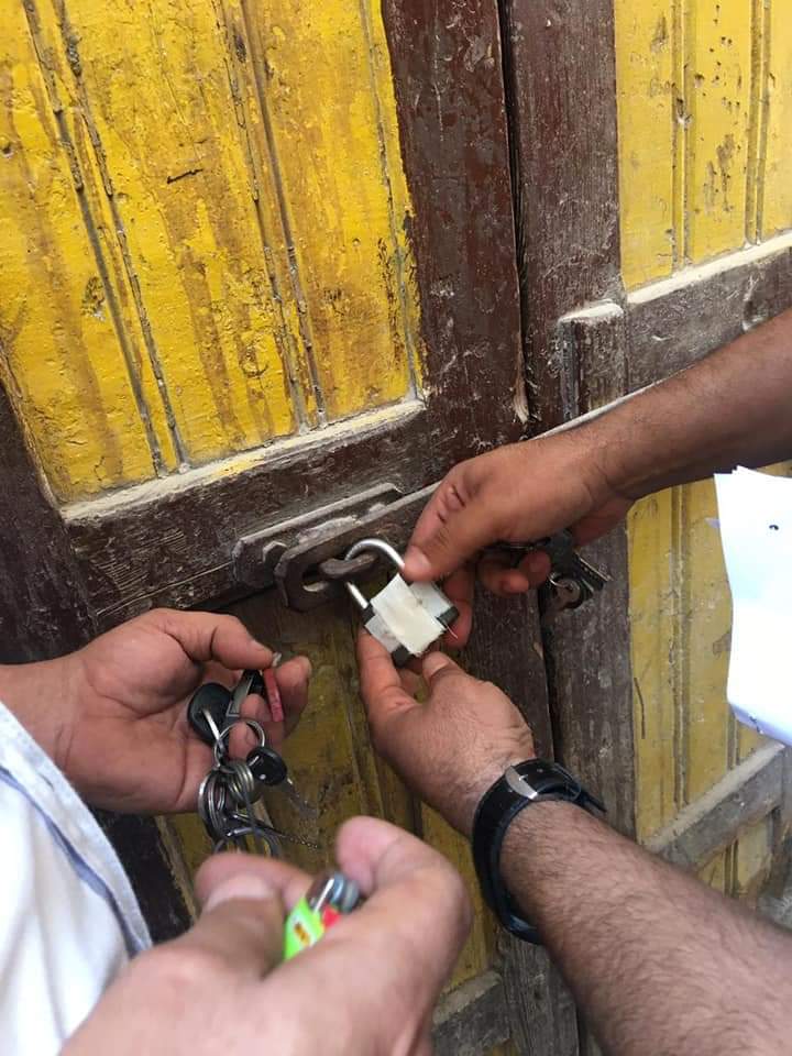 حملة لغلق مراكز الدروس الخصوصية في بلبيس 4