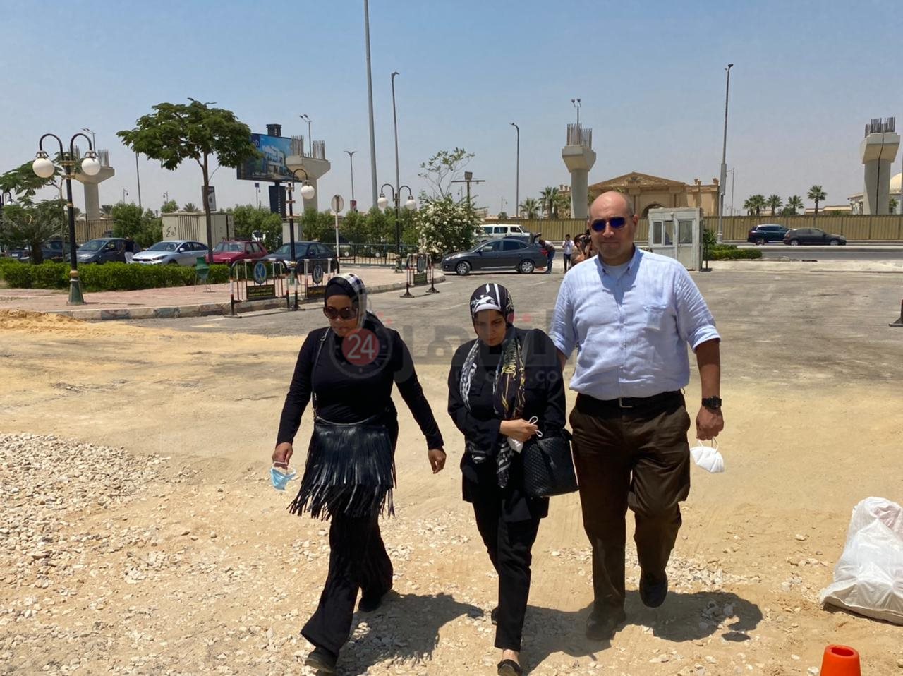 جنازة الفنانة رجاء حسين (1)